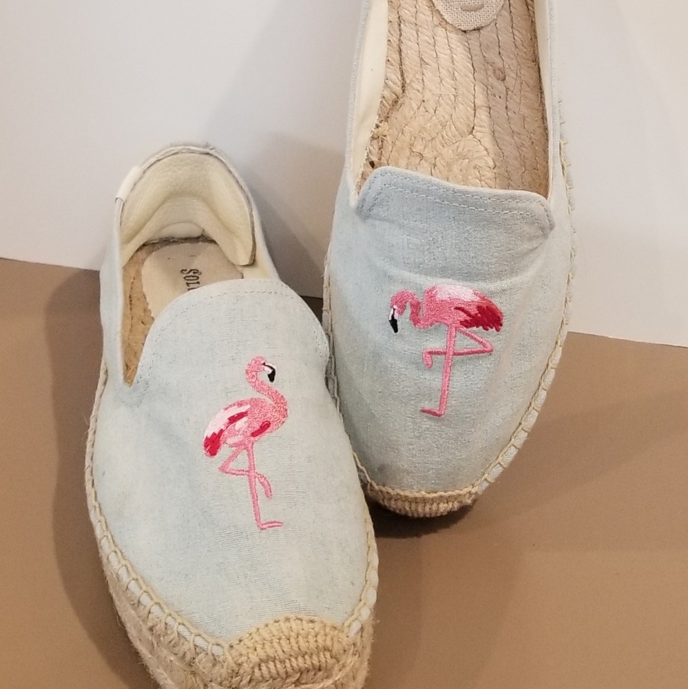 Soludos Flamingo espadrilles